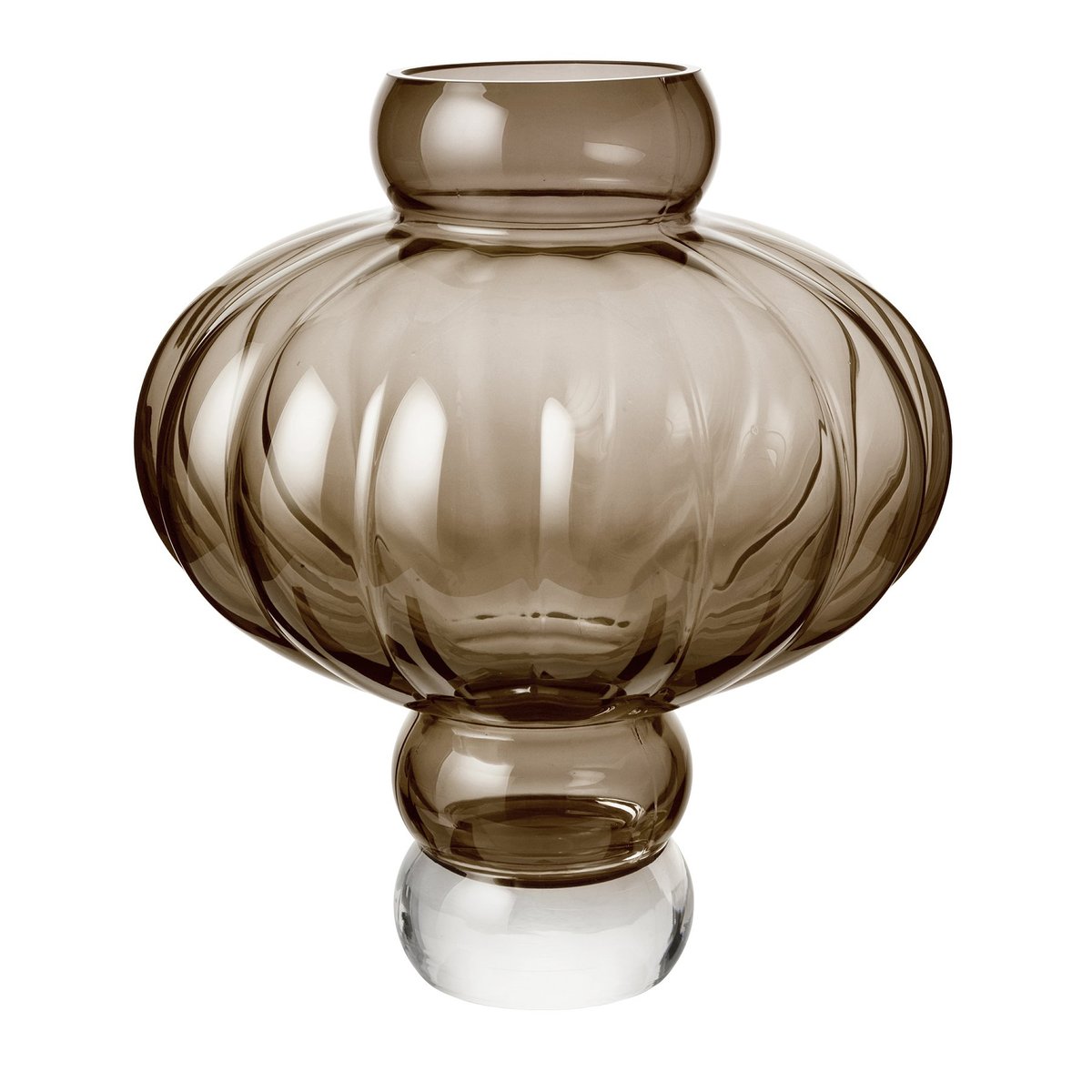 Louise Roe Balloon vase 40 cm smoke