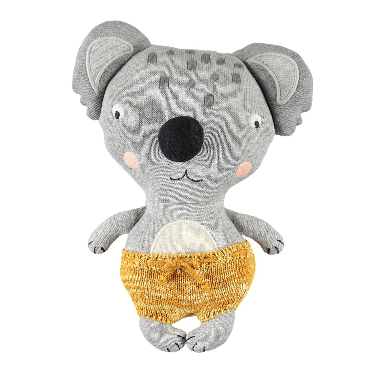 OYOY Little Anton Koala Kuscheltier Grau-gelb