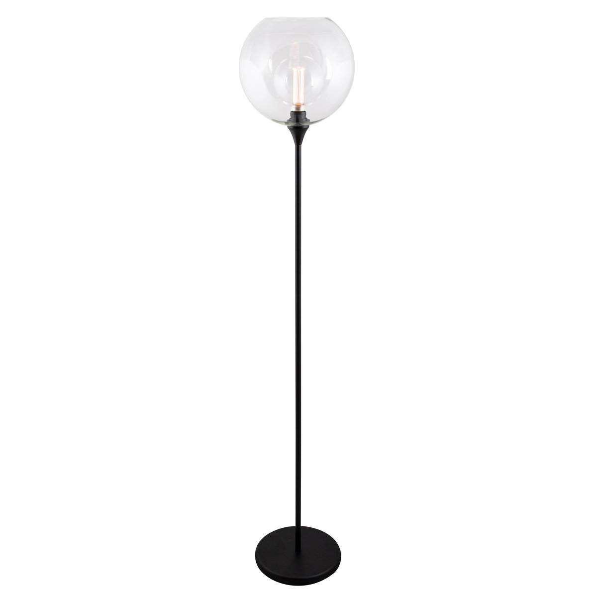 Globen Lighting Bowl golvlampa Svart