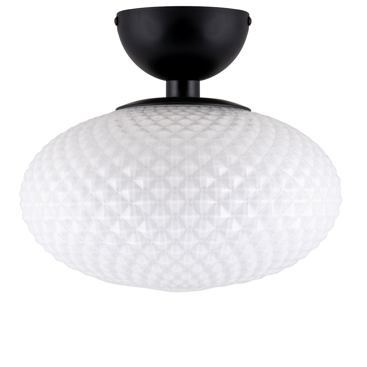 Globen Lighting Jackson plafond Ø28 cm Vit-svart