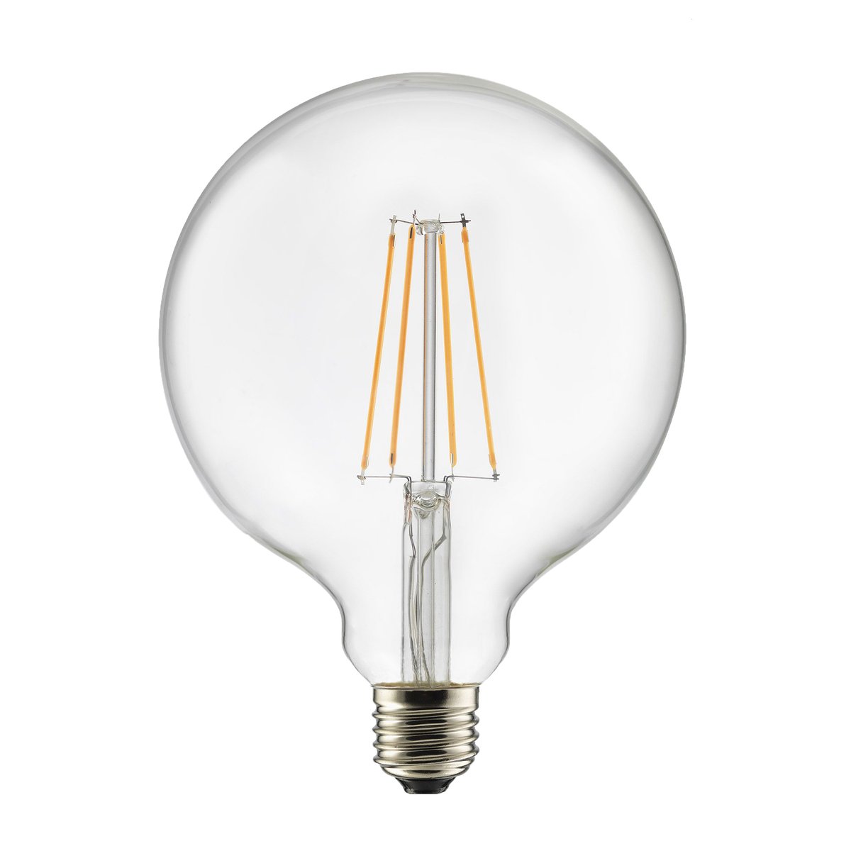 Globen Lighting Light bulb E27 LED glob 125 Clear