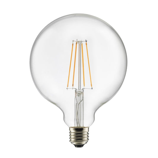 Globen Lighting Light bulb E27 LED glob 125 Clear