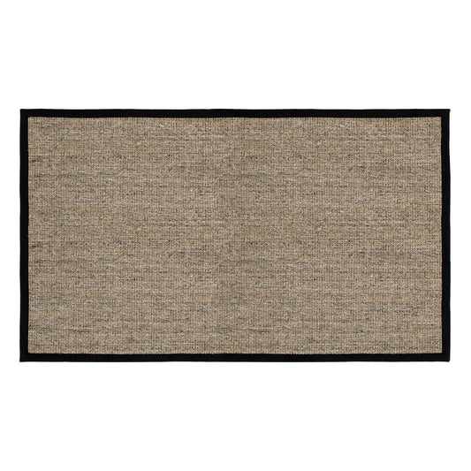 Dixie Sisal Fußabstreifer natur-schwarz Medium