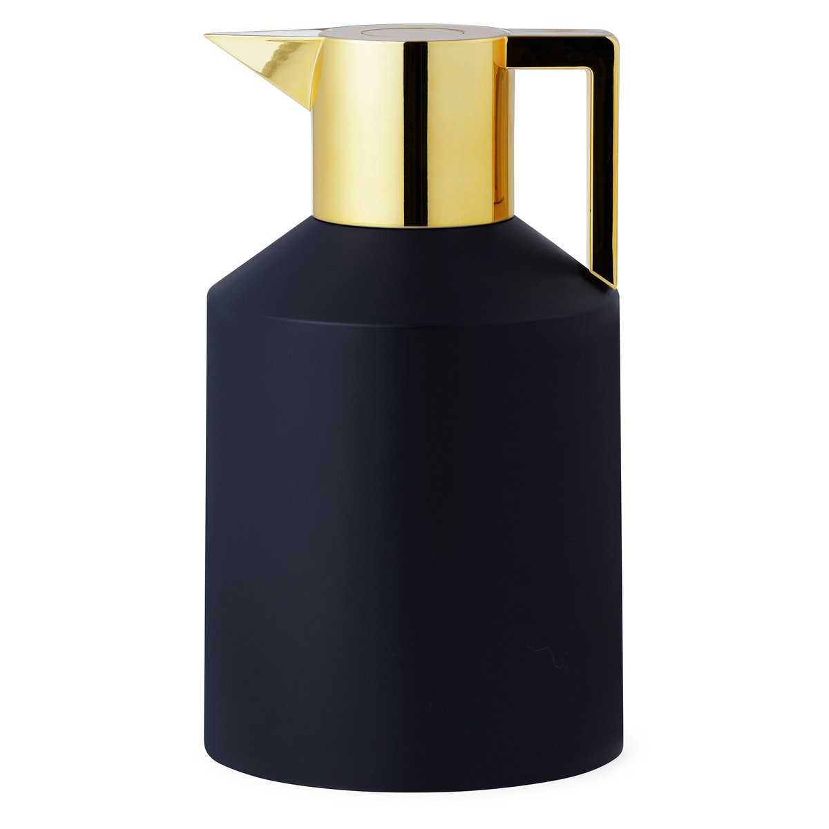 Normann Copenhagen Geo Thermoskanne 1,5 l Schwarz-gold