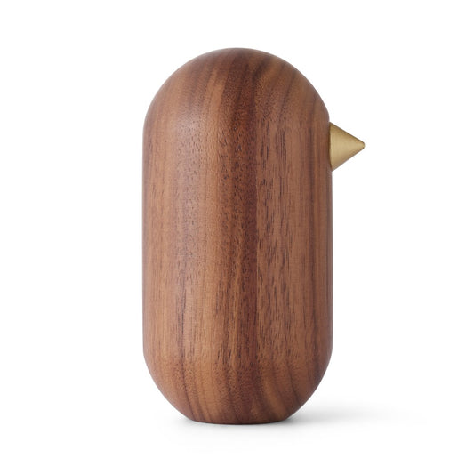 Normann Copenhagen Little Bird Figur Walnuss 10cm