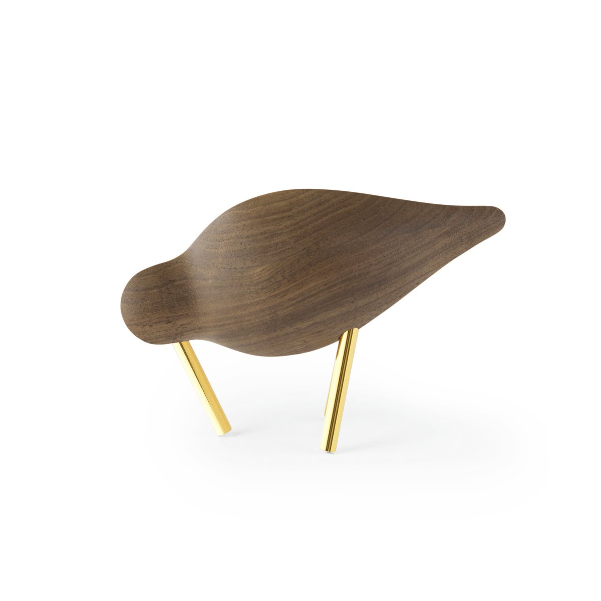 Normann Copenhagen Shorebird Walnuss-Messing Klein