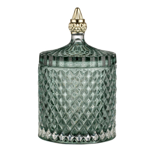 Lene Bjerre Miya storage jar with lid Ø10.5 cm Green