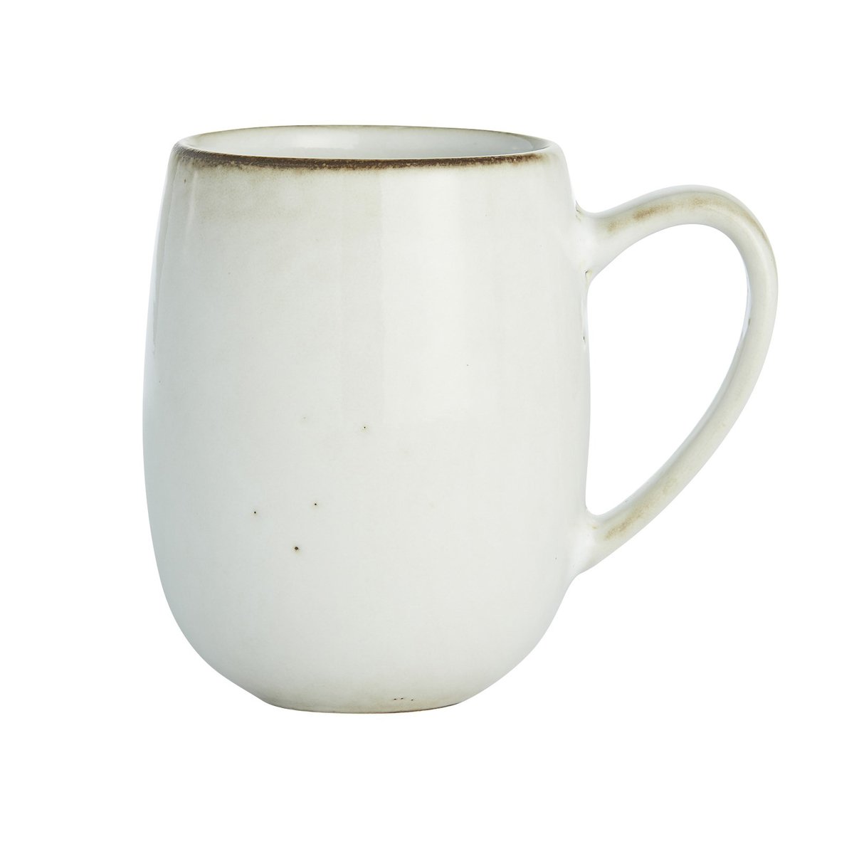 Lene Bjerre Amera mug with handle white sands