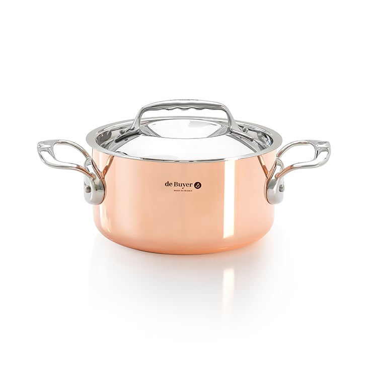 De Buyer Prima Matera casserole with lid induction 20 cm