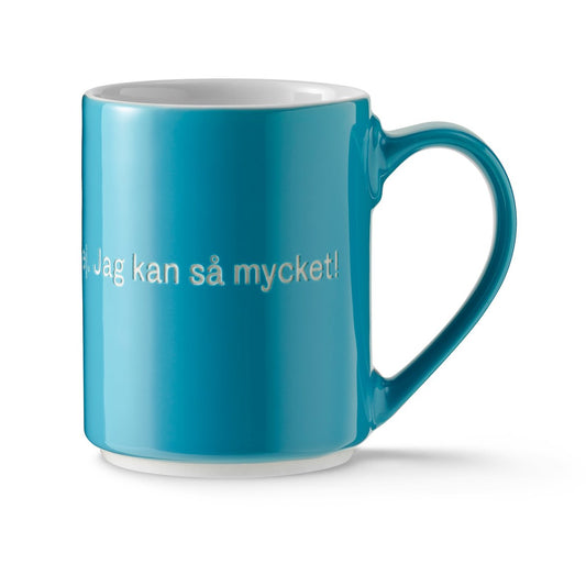 Design House Stockholm Astrid Lindgren mugg, det är konstigt med mig... Svensk text