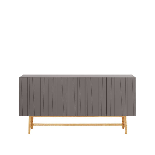 Asplund Vass 60 180 sideboard storm grey, vit ek p2 stativ