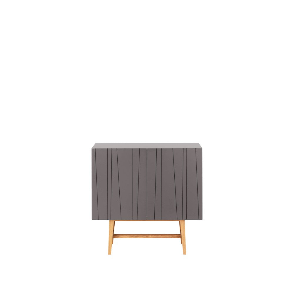 Asplund Vass 60 90 sideboard storm grey, vit ek p2 stativ