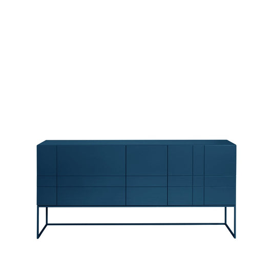 Asplund Kilt Light 180 sideboard deep blue, 4 dörrar