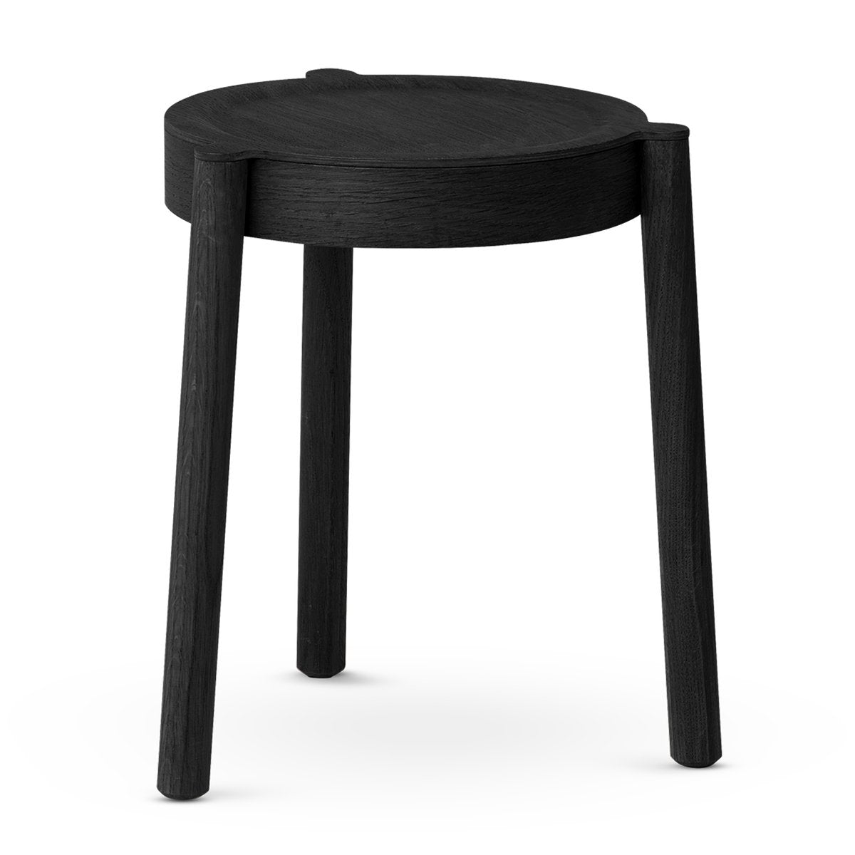 Northern Pal stool Black oak