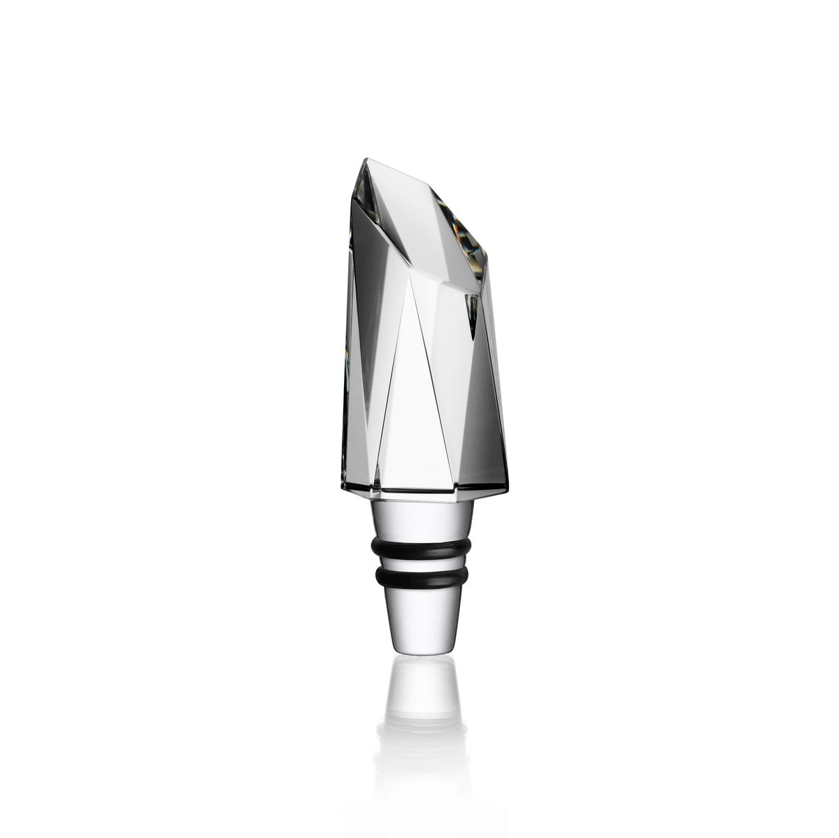 Orrefors Carat City Stoppers bottle stopper New York