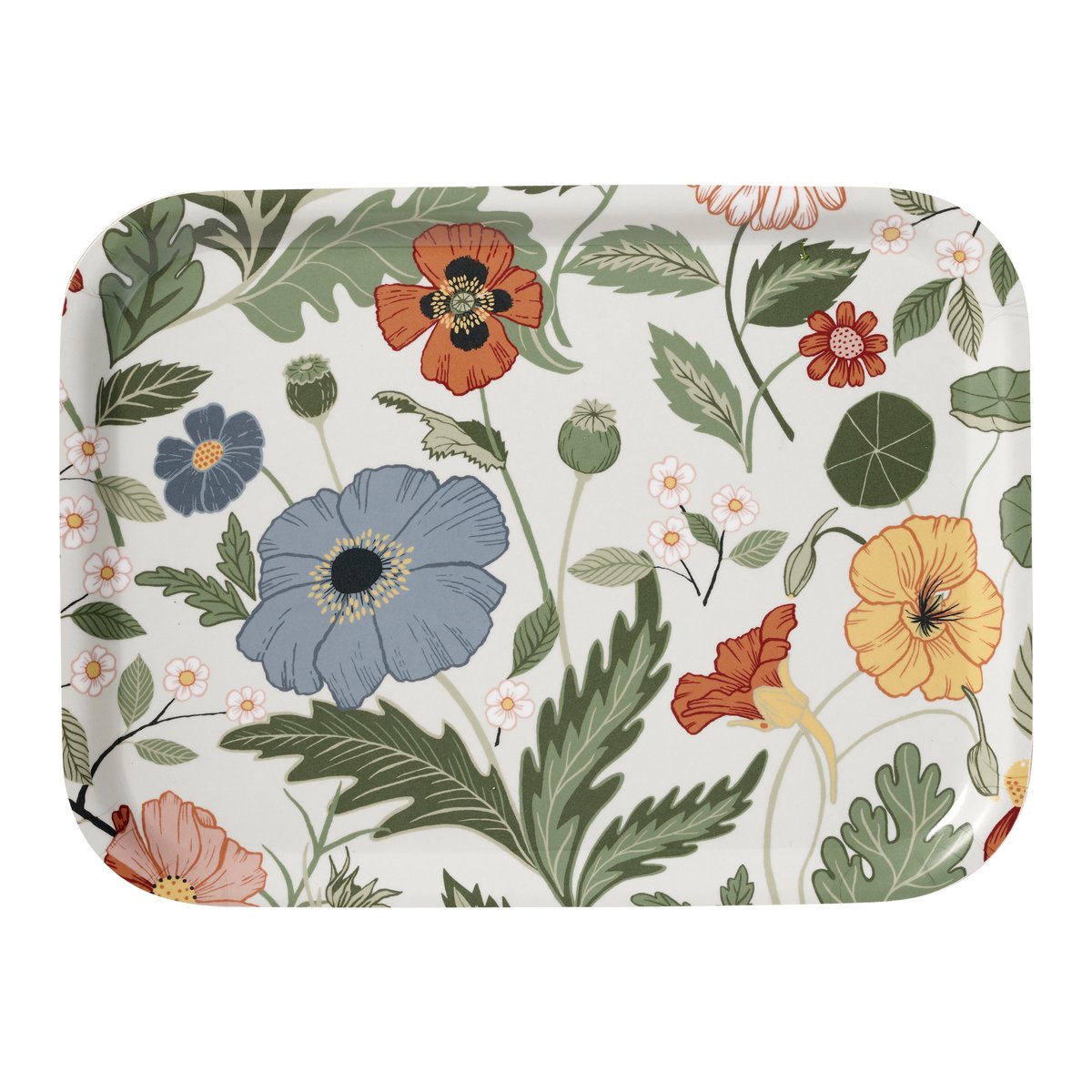 Klippan Yllefabrik Bloom Tablett 20 x 27cm Créme