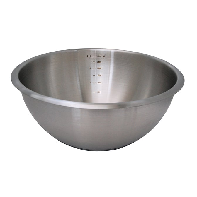 De Buyer De Buyer mixing bowl with silicone base 3.6 l