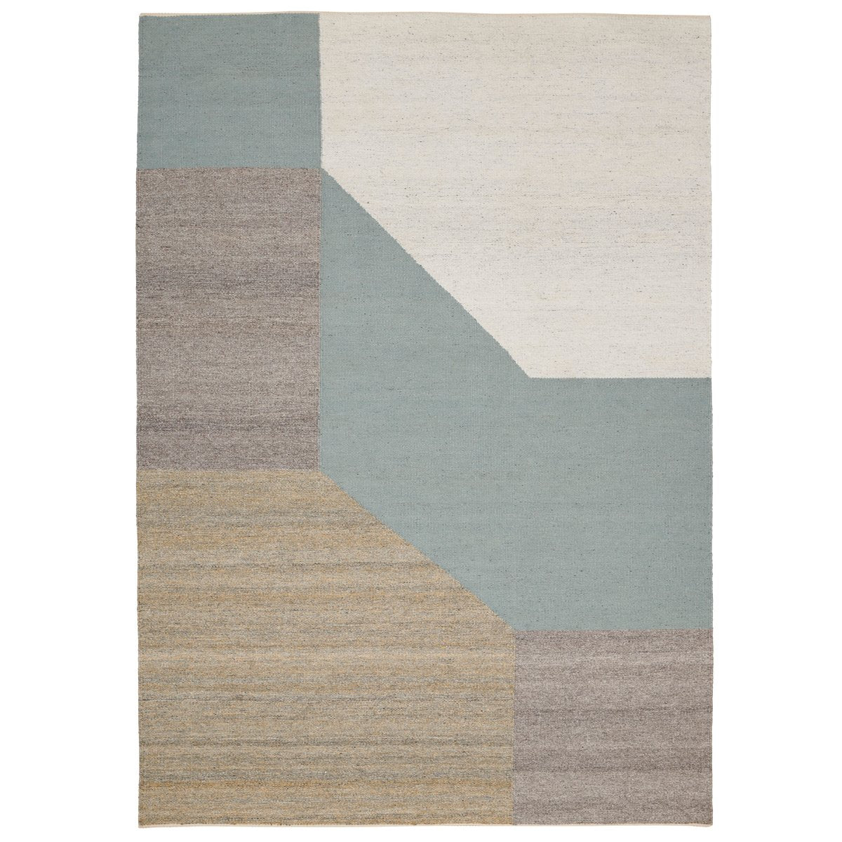 Linie Design Blocchi rug  170x240 cm aqua