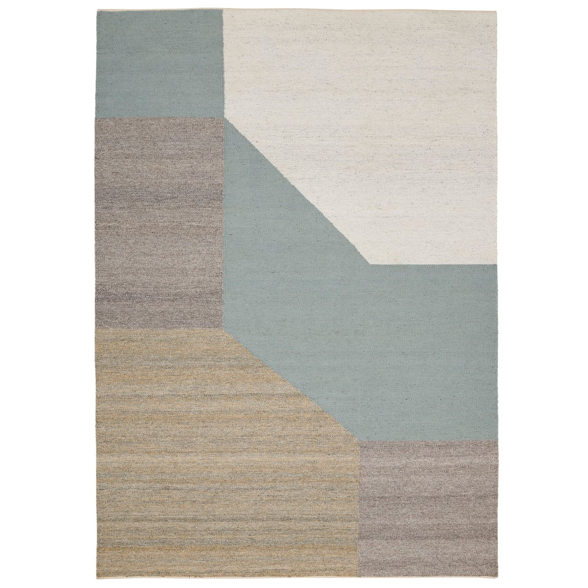 Linie Design Blocchi rug  200x300 cm aqua