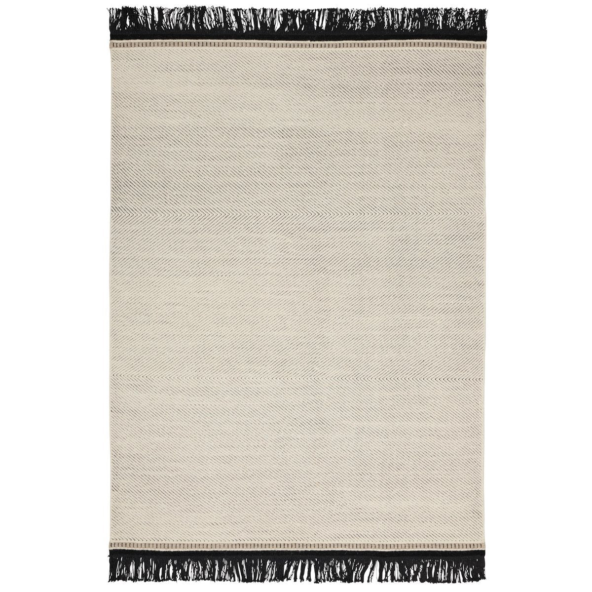 Linie Design Fenja Wollteppich 200 x 300cm White