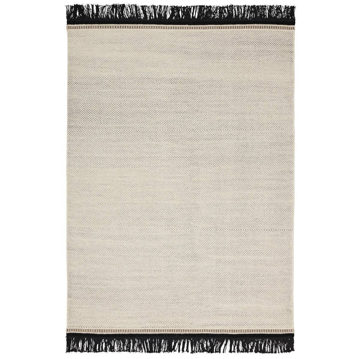 Linie Design Fenja Wollteppich 250 x 350cm White