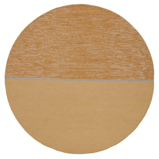 Linie Design Magnetize rug Ø170 cm Ochre