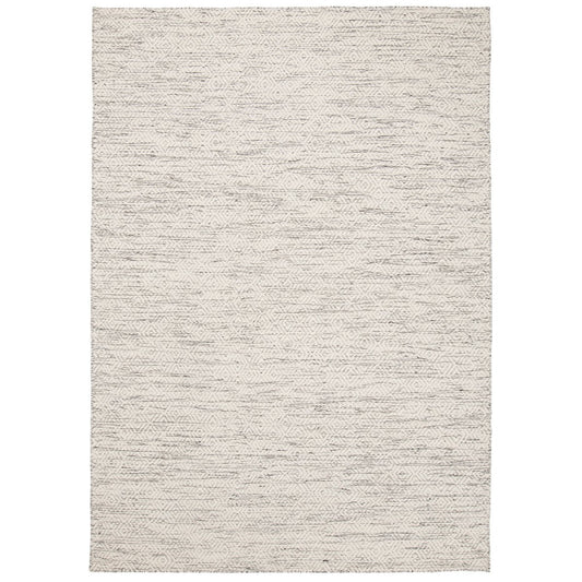 Linie Design Nyoko Wollteppich 170 x 240cm White