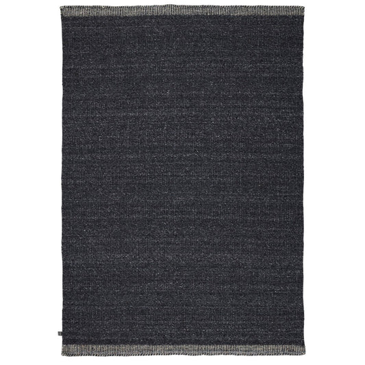 Linie Design Versanti wool carpet 140x200 cm Charcoal