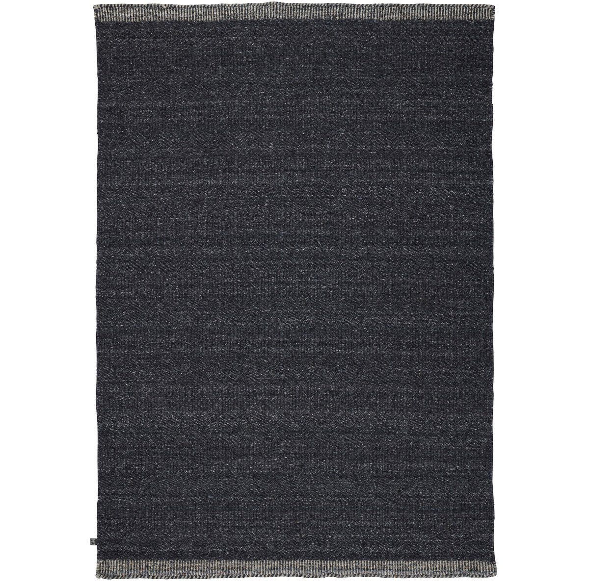 Linie Design Versanti wool carpet 250x350 cm Charcoal