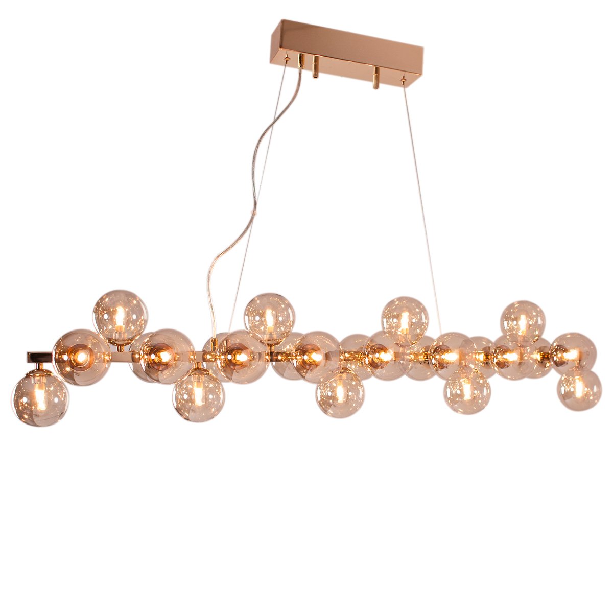 By Rydéns Splendor Bar ceiling lamp gold-amber