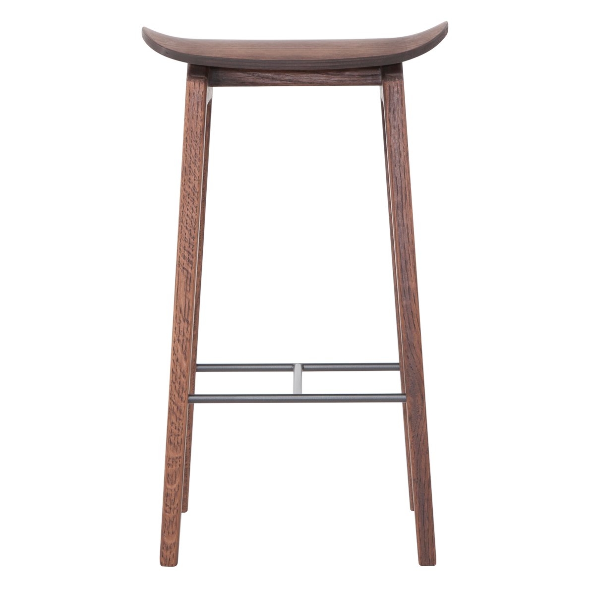 NORR11 NY11 barstool 65 cm Dark smoked oak