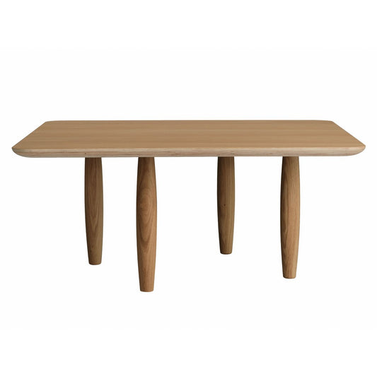 NORR11 Oku Beistelltisch 80cm Light smoked oak