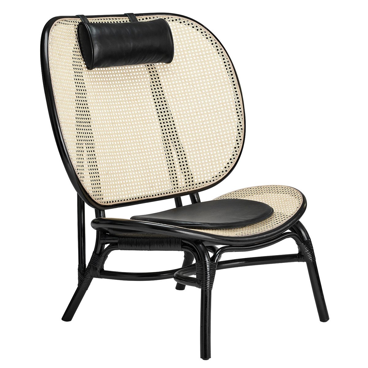 NORR11 Nomad lounge chair Black