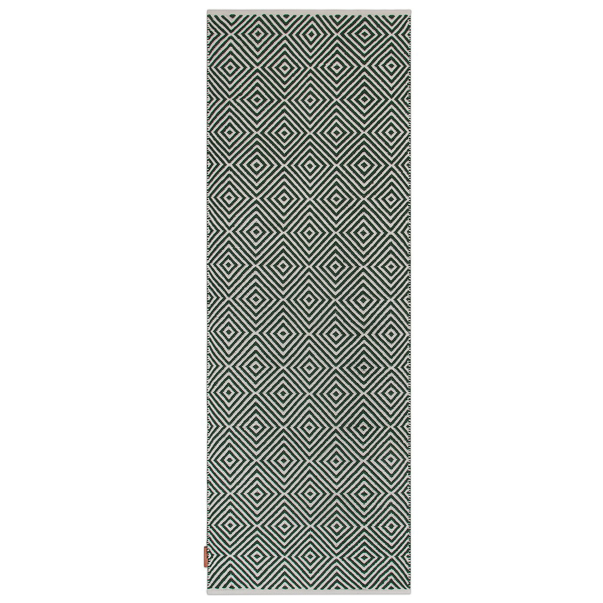 Formgatan Diamond Teppich 70 x 200cm Green