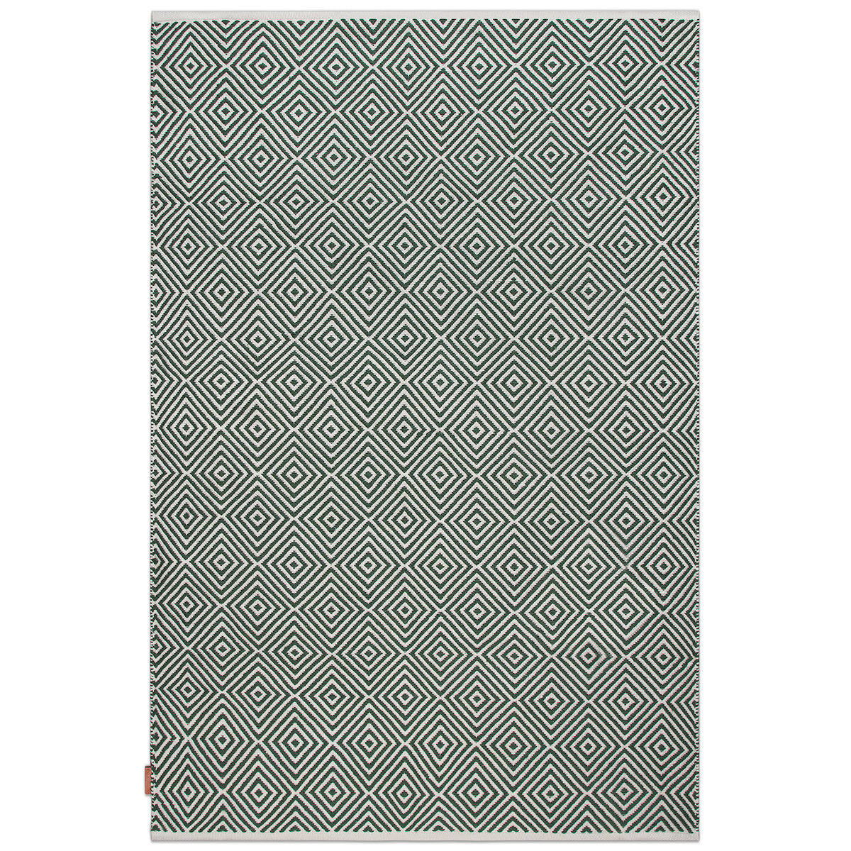 Formgatan Diamond matta 200x300 cm Green