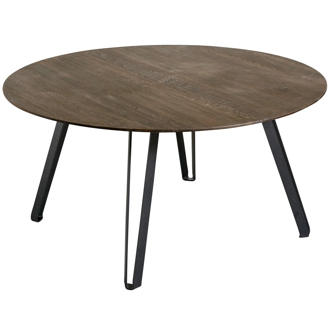 MUUBS Space dining table Ø 120 cm Smoked oak