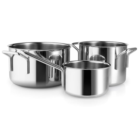 Eva Solo Eva Trio set of pots 3 pieces Rostfritt steel