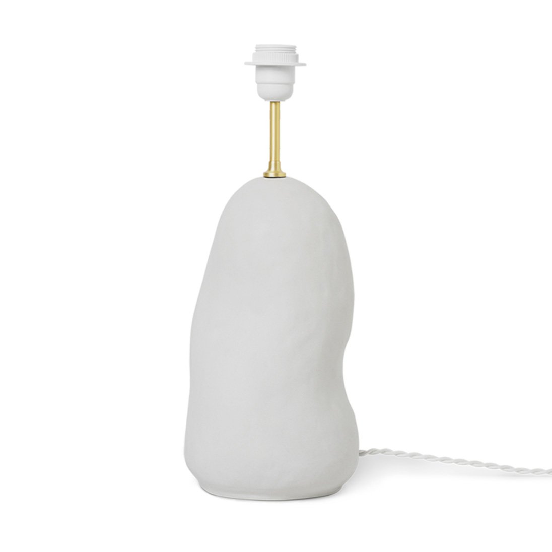 ferm LIVING Hebe lampfot medium Off-white matt