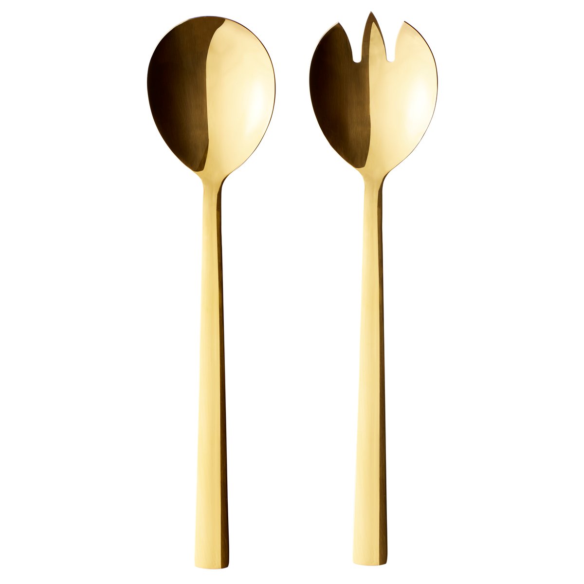 Aida Raw salad cutlery 2 pieces gold