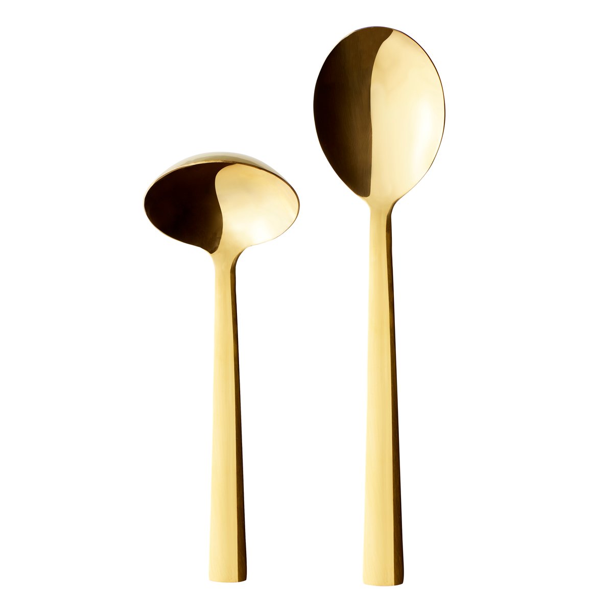 Aida Raw serving spoon 2 pieces gold