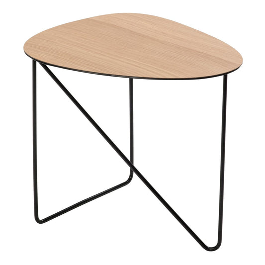 LIND DNA Curve side table M oak