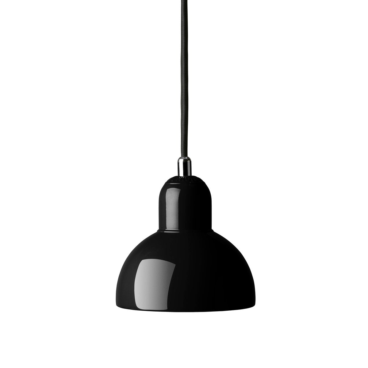 Fritz Hansen Kaiser Idell 6722-P pendant lamp black