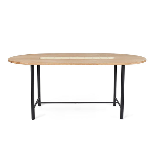 Warm Nordic Be My Guest table 180 cm White oiled oak-yellow