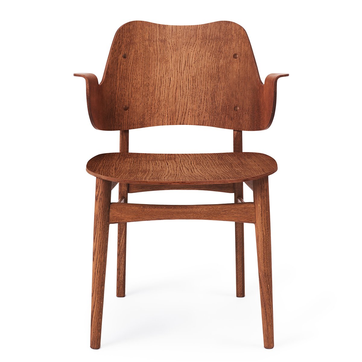 Warm Nordic Gesture chair Teakwood oak