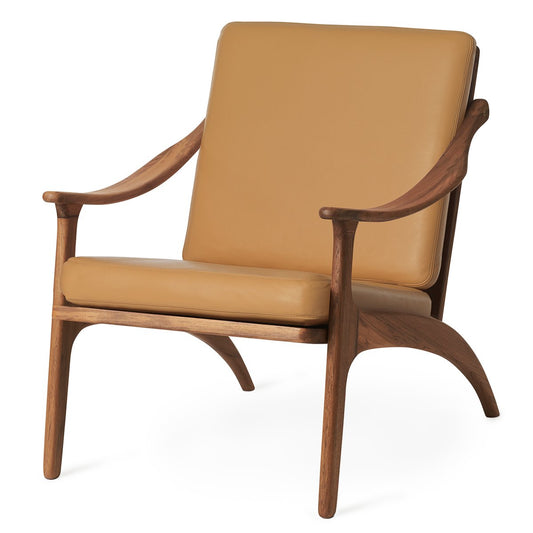 Warm Nordic Lean Back Soavé Sessel teak Nature