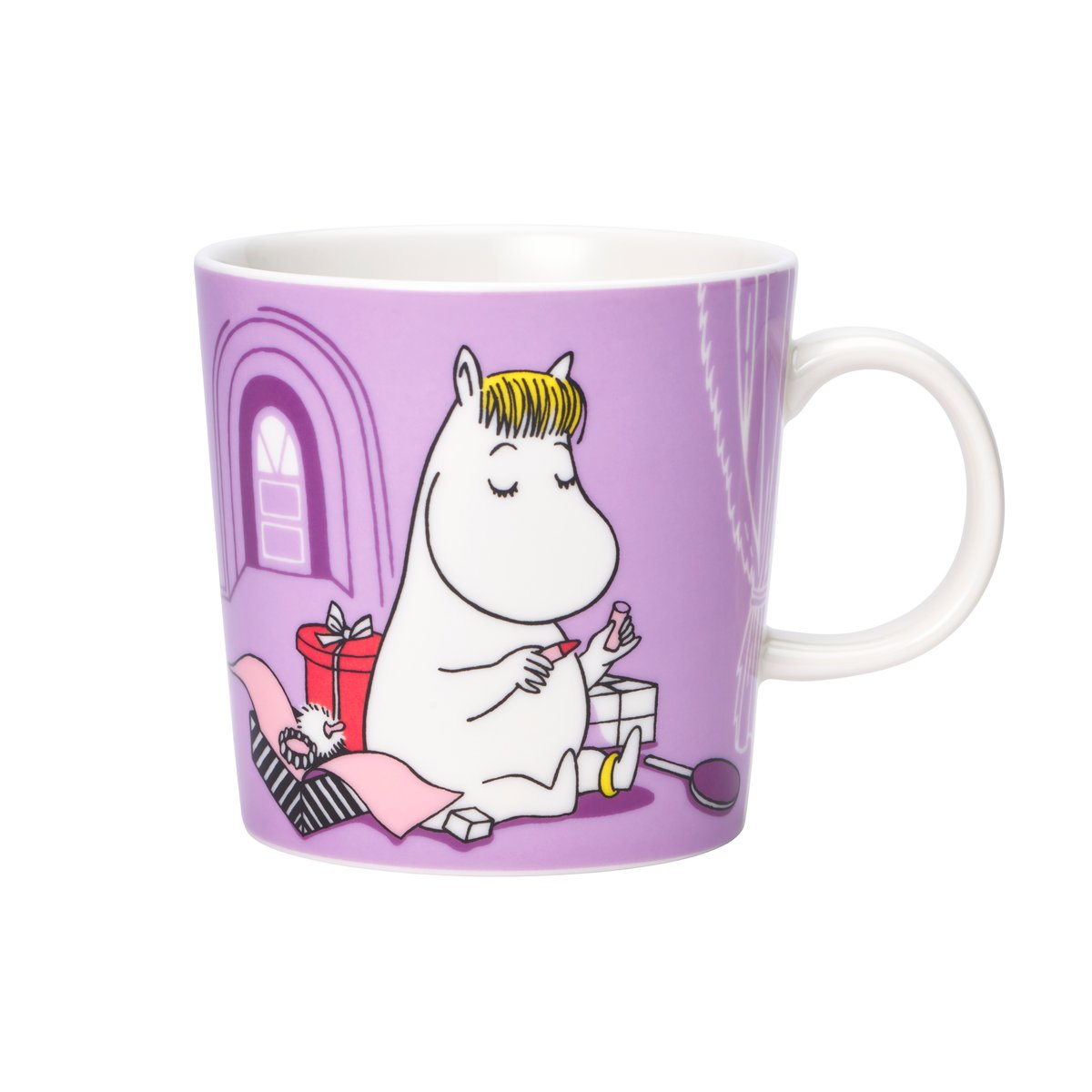 Arabia Snorkfräulein Mumin Tasse lila 30cl