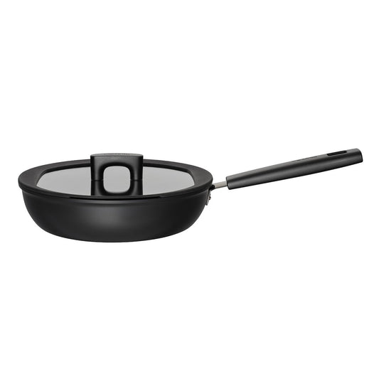 Fiskars Hard Face sauce pan with lid 26 cm