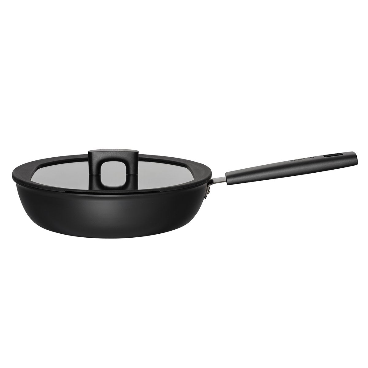 Fiskars Hard Face sauce pan with lid 28 cm