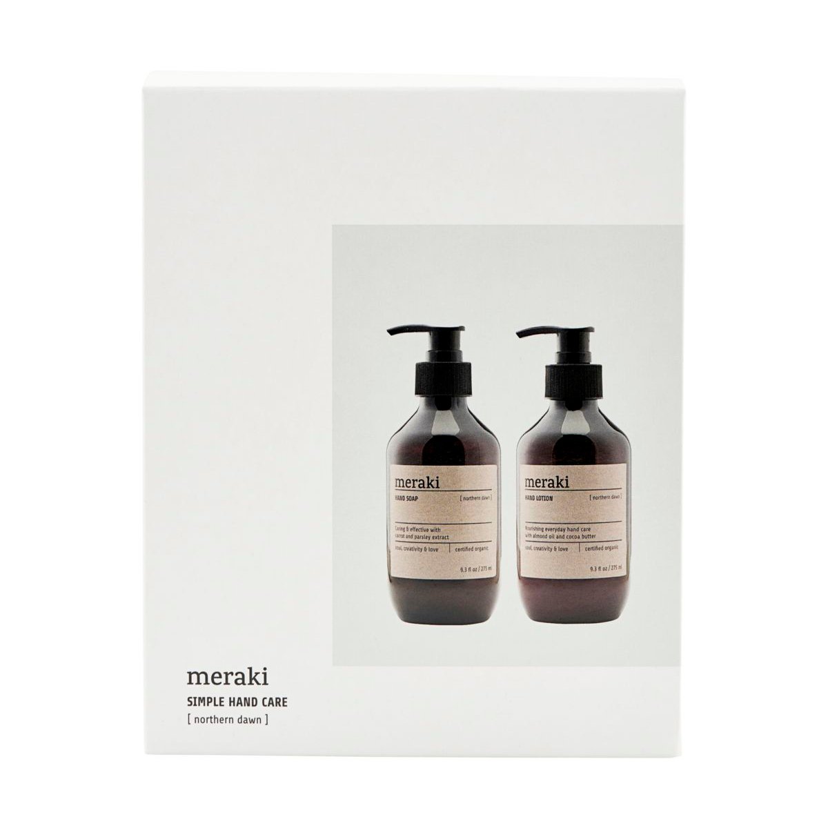 Meraki Meraki gåvoset, handtvål och handlotion Northern dawn