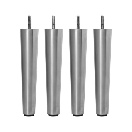 Broste Copenhagen Wind furniture leg 20 cm 4-pack silver